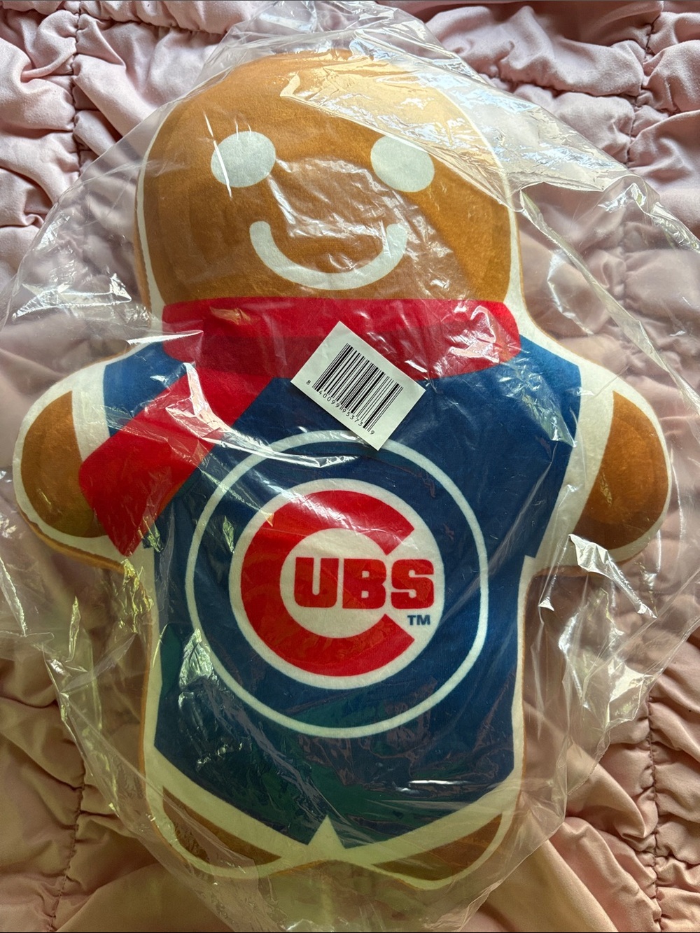 Chicago Cubs Gingerbread Plushete